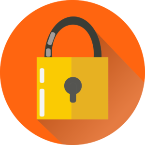 Free lock security key vector